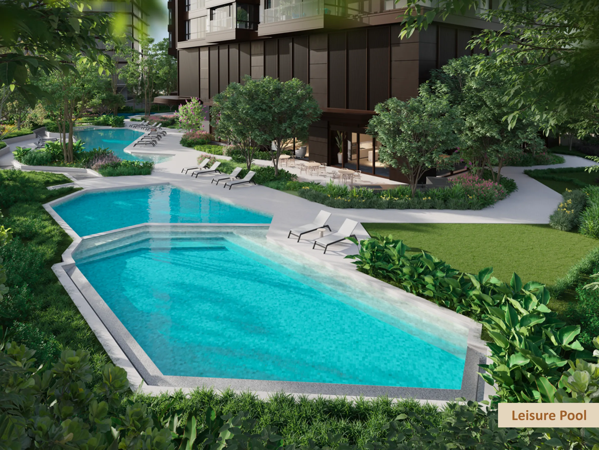 Leisure pool at Level 6 of Imperial Residences