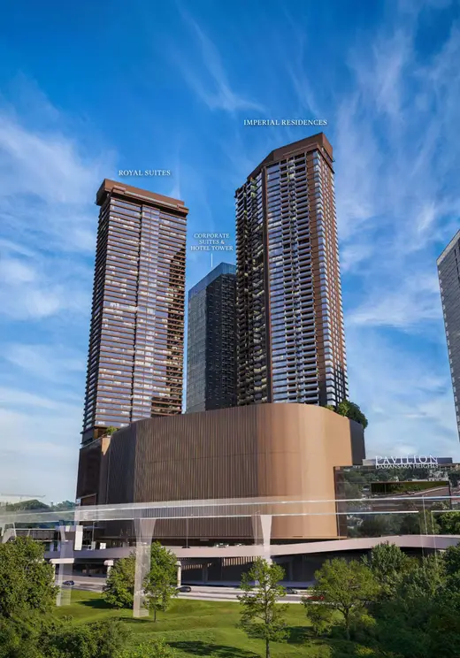 Imperial Residences, Royal Suites, and Corporate Suites & Hotel Tower at Pavilion Damansara Heights
